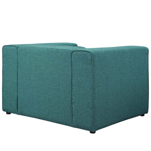 ModwayModway Mingle Upholstered Fabric Armchair EEI-2718 EEI-2718-TEA- BetterPatio.com