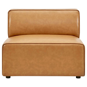 ModwayModway Mingle Vegan Leather 8-Piece Sectional Sofa Set EEI-4799 EEI-4799-TAN- BetterPatio.com