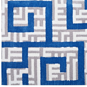 ModwayModway Nahia Geometric Maze 5x8 Area Rug R-1015-58 R-1015A-58- BetterPatio.com