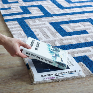 ModwayModway Nahia Geometric Maze 5x8 Area Rug R-1015-58 R-1015A-58- BetterPatio.com