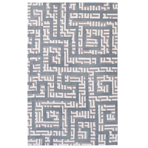 ModwayModway Nahia Geometric Maze 5x8 Area Rug R-1015-58 R-1015B-58- BetterPatio.com