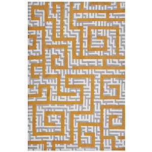 ModwayModway Nahia Geometric Maze 5x8 Area Rug R-1015-58 R-1015C-58- BetterPatio.com