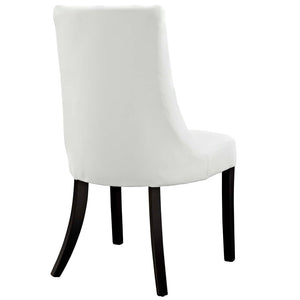 ModwayModway Noblesse Dining Chair Vinyl Set of 2 EEI-1298 EEI-1298-WHI- BetterPatio.com