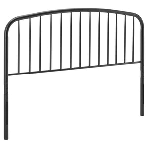 ModwayModway Nova King Metal Headboard MOD-6151 MOD-6151-BLK- BetterPatio.com