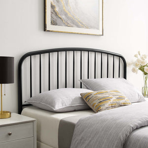 ModwayModway Nova Twin Metal Headboard MOD-6148 MOD-6148-BLK- BetterPatio.com