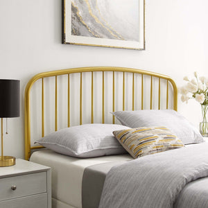 ModwayModway Nova Twin Metal Headboard MOD-6148 MOD-6148-GLD- BetterPatio.com