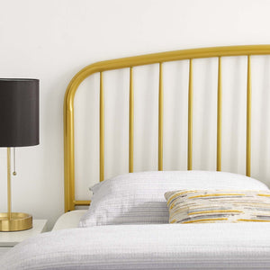 ModwayModway Nova Twin Metal Headboard MOD-6148 MOD-6148-GLD- BetterPatio.com