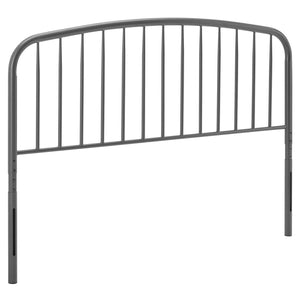 ModwayModway Nova Twin Metal Headboard MOD-6148 MOD-6148-GRY- BetterPatio.com