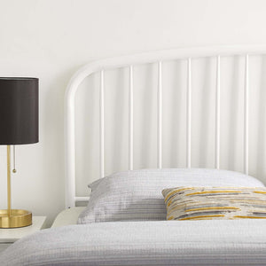 ModwayModway Nova Twin Metal Headboard MOD-6148 MOD-6148-WHI- BetterPatio.com