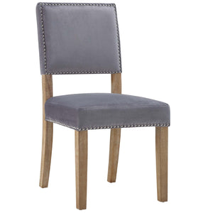 ModwayModway Oblige Dining Chair Wood Set of 2 EEI-3477 EEI-3477-GRY- BetterPatio.com