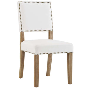 ModwayModway Oblige Dining Chair Wood Set of 2 EEI-3477 EEI-3477-IVO- BetterPatio.com