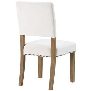 ModwayModway Oblige Dining Chair Wood Set of 2 EEI-3477 EEI-3477-IVO- BetterPatio.com