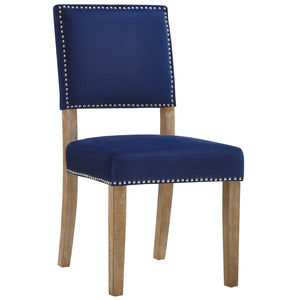 ModwayModway Oblige Dining Chair Wood Set of 2 EEI-3477 EEI-3477-NAV- BetterPatio.com