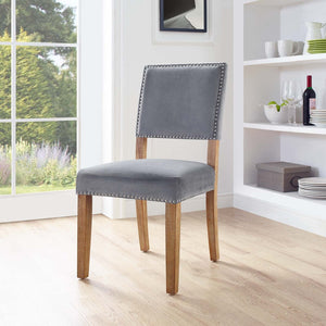 ModwayModway Oblige Wood Dining Chair EEI-2547 EEI-2547-GRY- BetterPatio.com