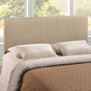 ModwayModway Oliver Queen Upholstered Fabric Headboard MOD-5042 MOD-5042-BEI- BetterPatio.com