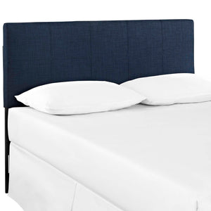 ModwayModway Oliver Queen Upholstered Fabric Headboard MOD-5042 MOD-5042-NAV- BetterPatio.com