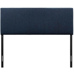 ModwayModway Oliver Queen Upholstered Fabric Headboard MOD-5042 MOD-5042-NAV- BetterPatio.com