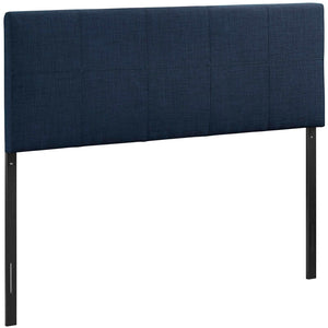 ModwayModway Oliver Queen Upholstered Fabric Headboard MOD-5042 MOD-5042-NAV- BetterPatio.com