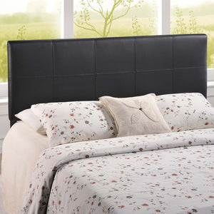 ModwayModway Oliver Queen Upholstered Vinyl Headboard MOD-5131 MOD-5131-BLK- BetterPatio.com