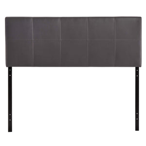 ModwayModway Oliver Queen Upholstered Vinyl Headboard MOD-5131 MOD-5131-BRN- BetterPatio.com