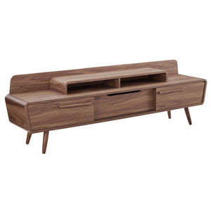 ModwayModway Omnistand 74" TV Stand EEI-3437 EEI-3437-WAL- BetterPatio.com