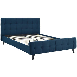 ModwayModway Ophelia Queen Fabric Bed MOD-5465 MOD-5465-AZU- BetterPatio.com