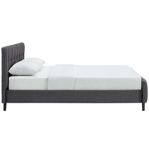 ModwayModway Ophelia Queen Fabric Bed MOD-5465 MOD-5465-GRY- BetterPatio.com