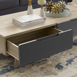 ModwayModway Origin 47" Coffee Table EEI-2995 EEI-2995-NAT-GRY- BetterPatio.com