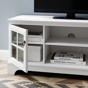 ModwayModway Pacific 47" TV Stand EEI-4657 EEI-4657-WHI- BetterPatio.com