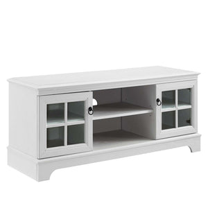 ModwayModway Pacific 47" TV Stand EEI-4657 EEI-4657-WHI- BetterPatio.com