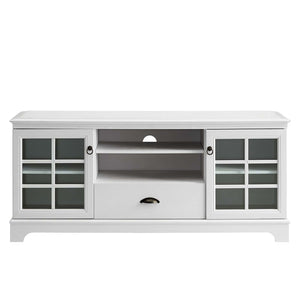 ModwayModway Pacific 59" TV Stand EEI-4585 EEI-4585-WHI- BetterPatio.com