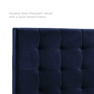 ModwayModway Paisley Tufted King and California King Upholstered Performance Velvet Headboard MOD-5856 MOD-5856-MID- BetterPatio.com