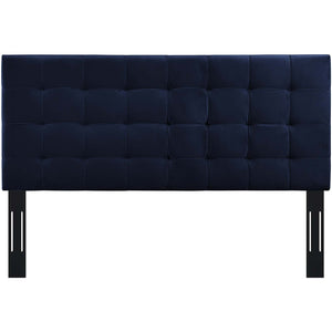 ModwayModway Paisley Tufted King and California King Upholstered Performance Velvet Headboard MOD-5856 MOD-5856-MID- BetterPatio.com