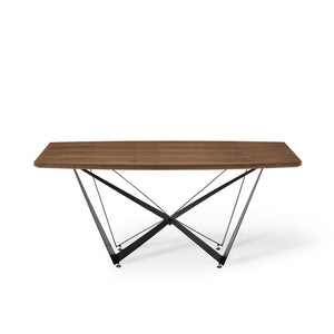 ModwayModway Parallax Dining Table EEI-4093 EEI-4093-WAL- BetterPatio.com