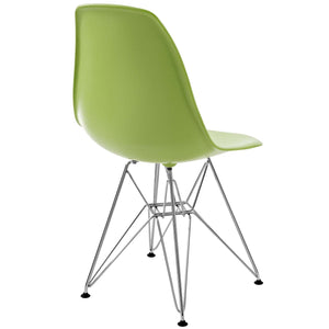 ModwayModway Paris Dining Side Chair EEI-179 EEI-179-LGN- BetterPatio.com