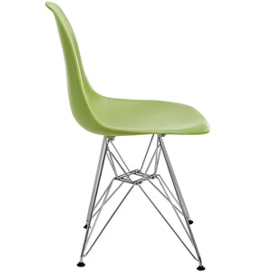 ModwayModway Paris Dining Side Chair EEI-179 EEI-179-LGN- BetterPatio.com