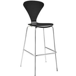 ModwayModway Passage Dining Bar Stool Set of 2 EEI-4231 EEI-4231-BLK- BetterPatio.com