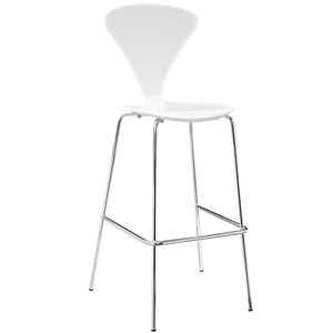 ModwayModway Passage Dining Bar Stool Set of 2 EEI-4231 EEI-4231-WHI- BetterPatio.com