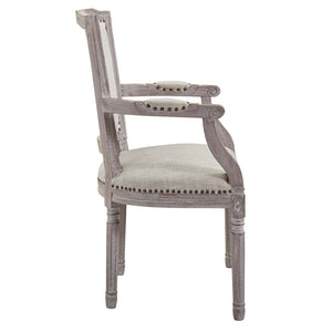 ModwayModway Penchant Dining Armchair Upholstered Fabric Set of 2 EEI-3462 EEI-3462-BEI- BetterPatio.com