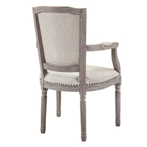 ModwayModway Penchant Dining Armchair Upholstered Fabric Set of 2 EEI-3462 EEI-3462-BEI- BetterPatio.com