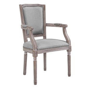 ModwayModway Penchant Dining Armchair Upholstered Fabric Set of 2 EEI-3462 EEI-3462-LGR- BetterPatio.com