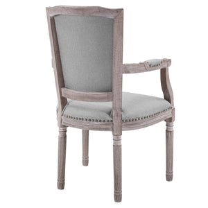 ModwayModway Penchant Dining Armchair Upholstered Fabric Set of 2 EEI-3462 EEI-3462-LGR- BetterPatio.com