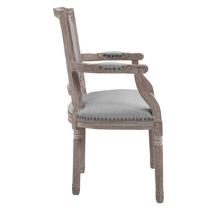 ModwayModway Penchant Dining Armchair Upholstered Fabric Set of 2 EEI-3462 EEI-3462-LGR- BetterPatio.com