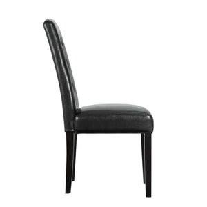 ModwayModway Perdure Dining Chairs Vinyl Set of 4 EEI-3464 EEI-3464-BLK- BetterPatio.com