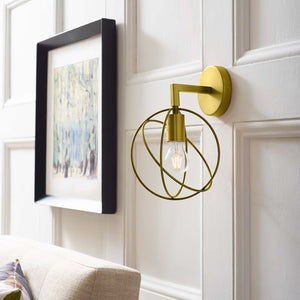 ModwayModway Perimeter Brass Wall Sconce Light Fixture EEI-2915 EEI-2915- BetterPatio.com