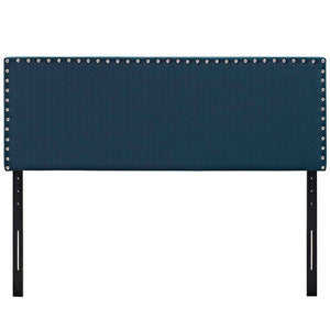 ModwayModway Phoebe Queen Upholstered Fabric Headboard MOD-5386 MOD-5386-AZU- BetterPatio.com