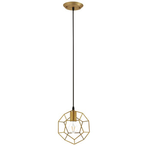 ModwayModway Pique Gold Metal Ceiling Fixture EEI-3088 EEI-3088- BetterPatio.com