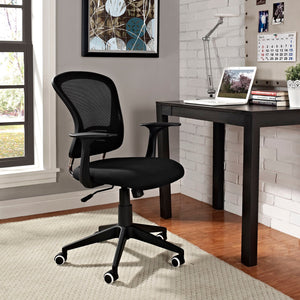 ModwayModway Poise Office Chair EEI-1248 EEI-1248-BLK- BetterPatio.com