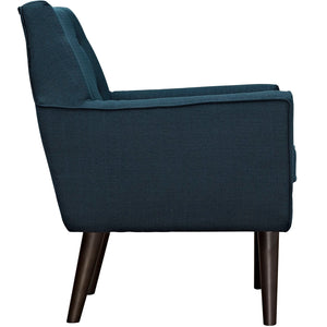 ModwayModway Posit Upholstered Fabric Armchair EEI-2136 EEI-2136-AZU- BetterPatio.com