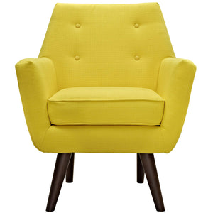 ModwayModway Posit Upholstered Fabric Armchair EEI-2136 EEI-2136-SUN- BetterPatio.com